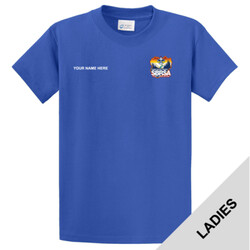 LPC61 - EMB - Ladies Cotton T-Shirt